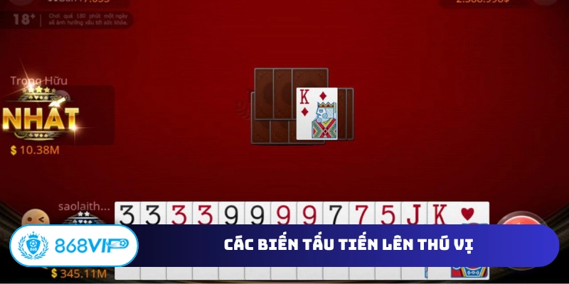 Các biến tấu Tiến lên thú vị