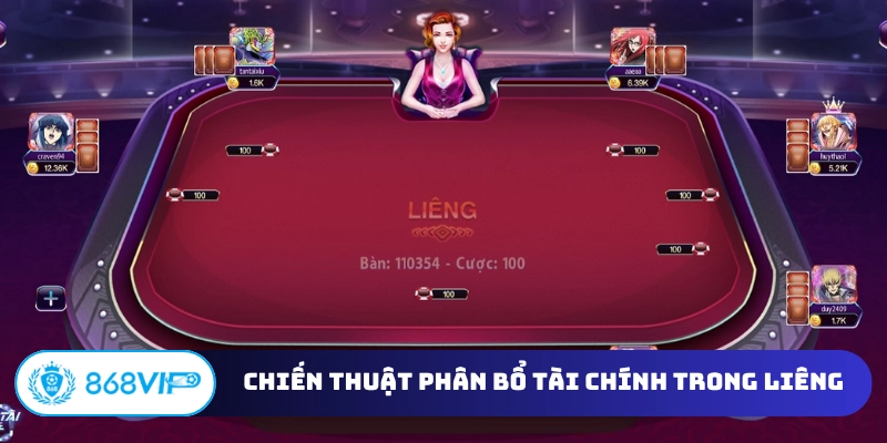 Chiến thuật phân bổ tài chính trong Liêng