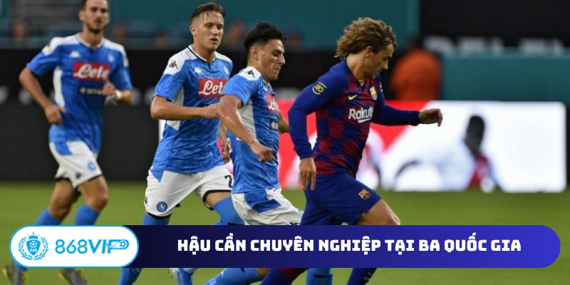 Hậu cần chuyên nghiệp tại ba quốc gia