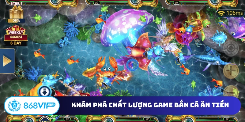 Khám phá chất lượng game bắn cá ăn tiền