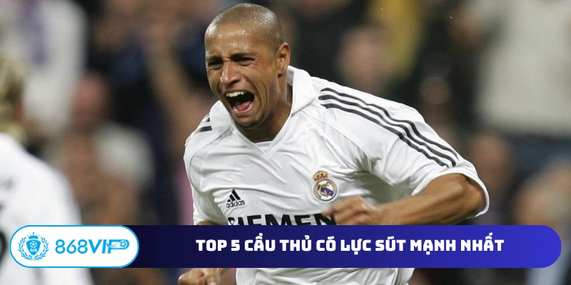 Top 5 cầu thủ có lực sút mạnh nhất