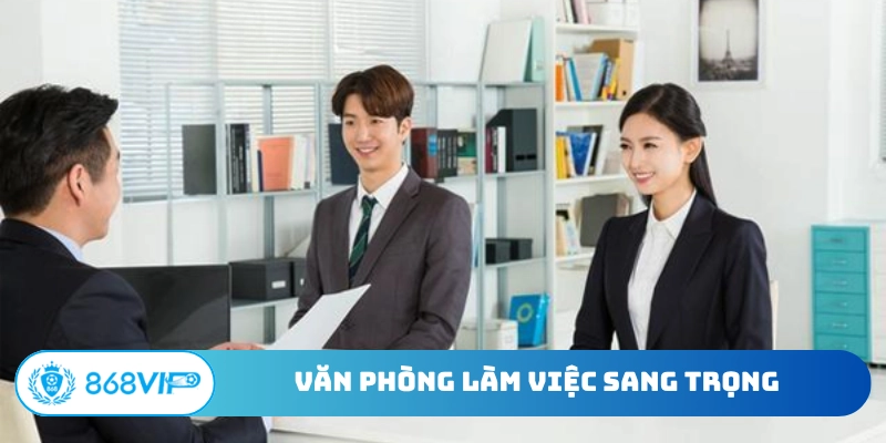 Văn phòng làm việc sang trọng